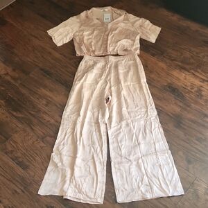 NWT Lunya silk pj full set